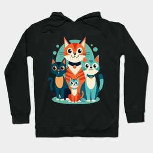 Cats Family Hoodie